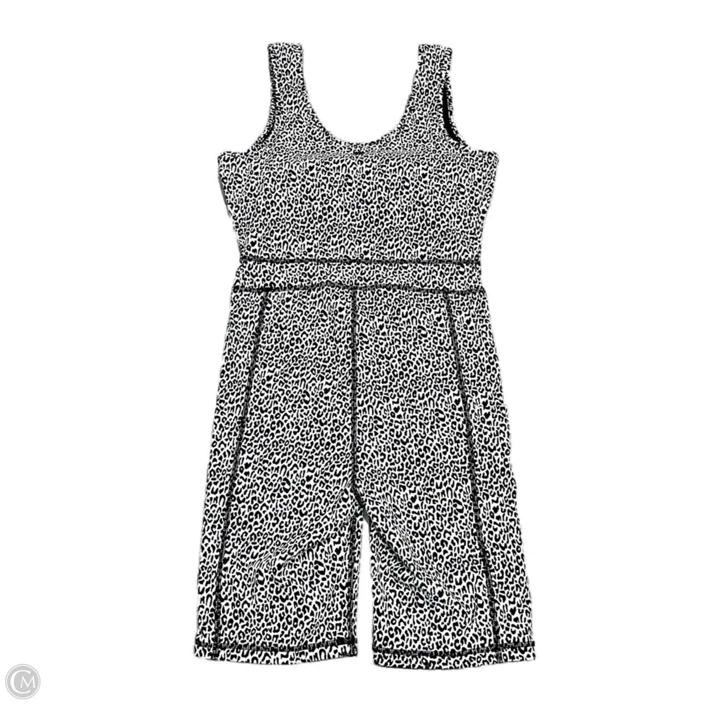 Romper Designer By Lilly Pulitzer In Black & White, Size: S