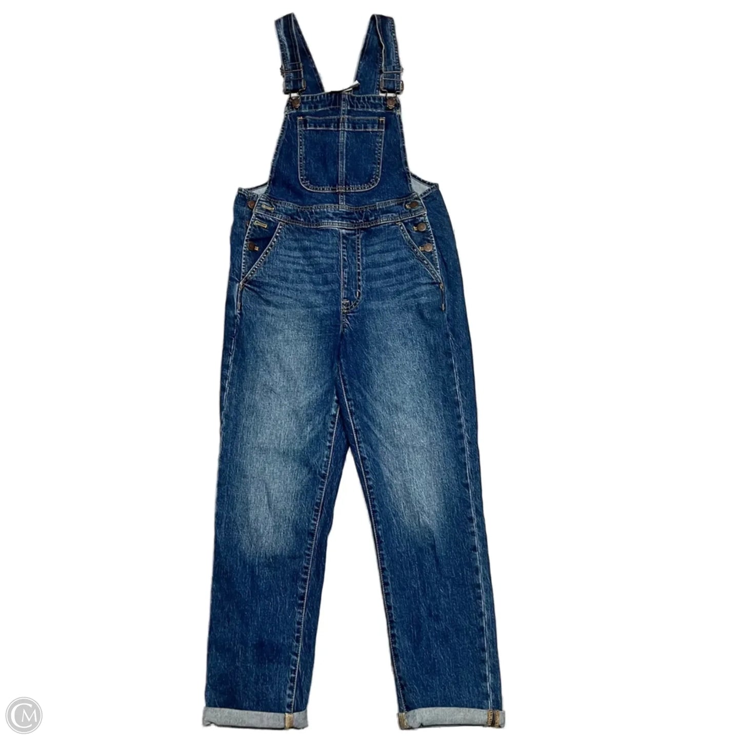 Overalls By J. Crew In Blue Denim, Size: Xxs