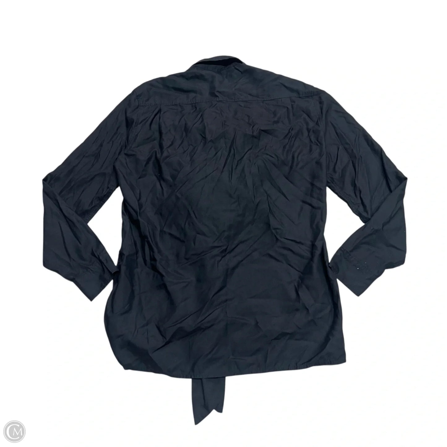 Top Long Sleeve Designer By All Saints In Black, Size: M