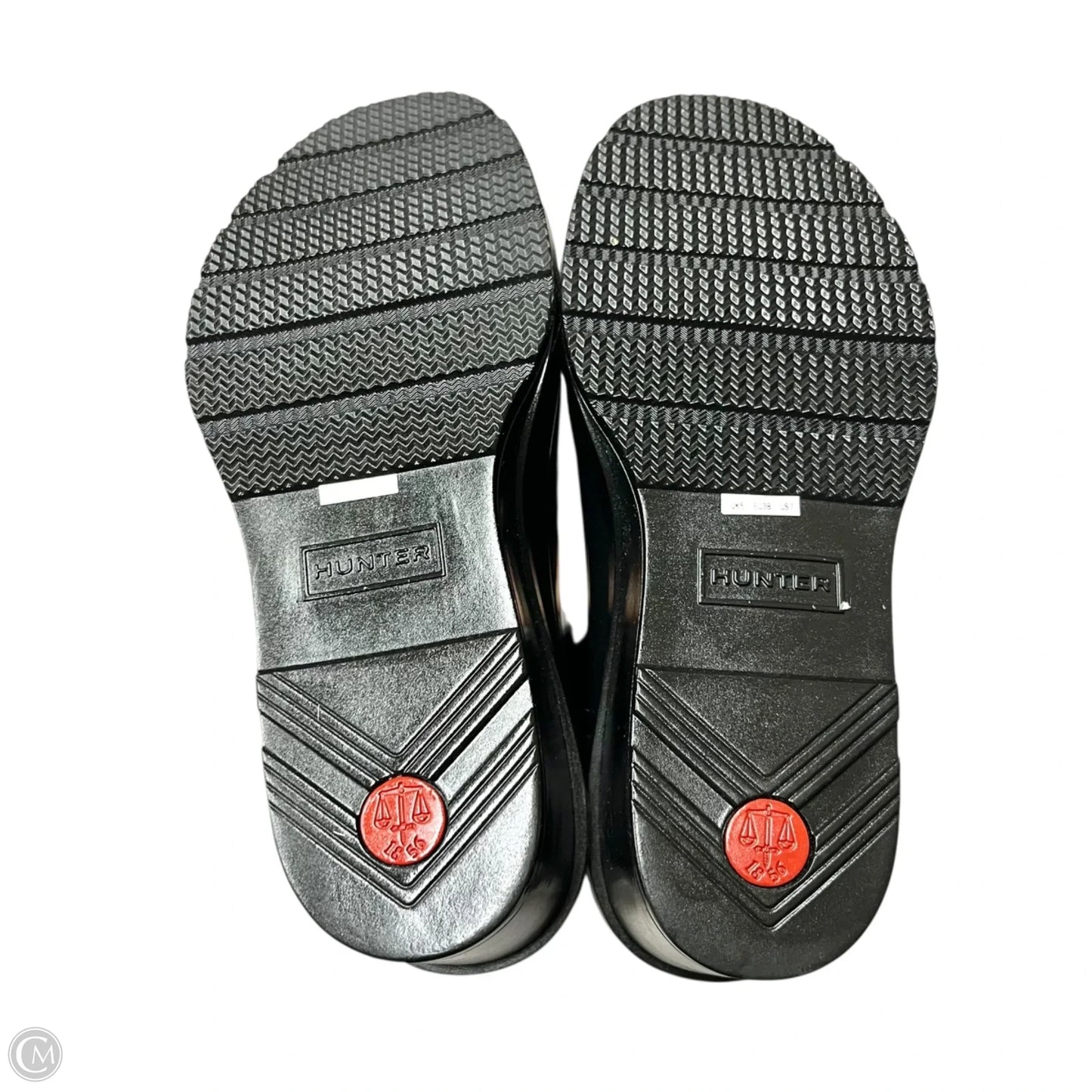 Boots Rain By Hunter In Black, Size: 7