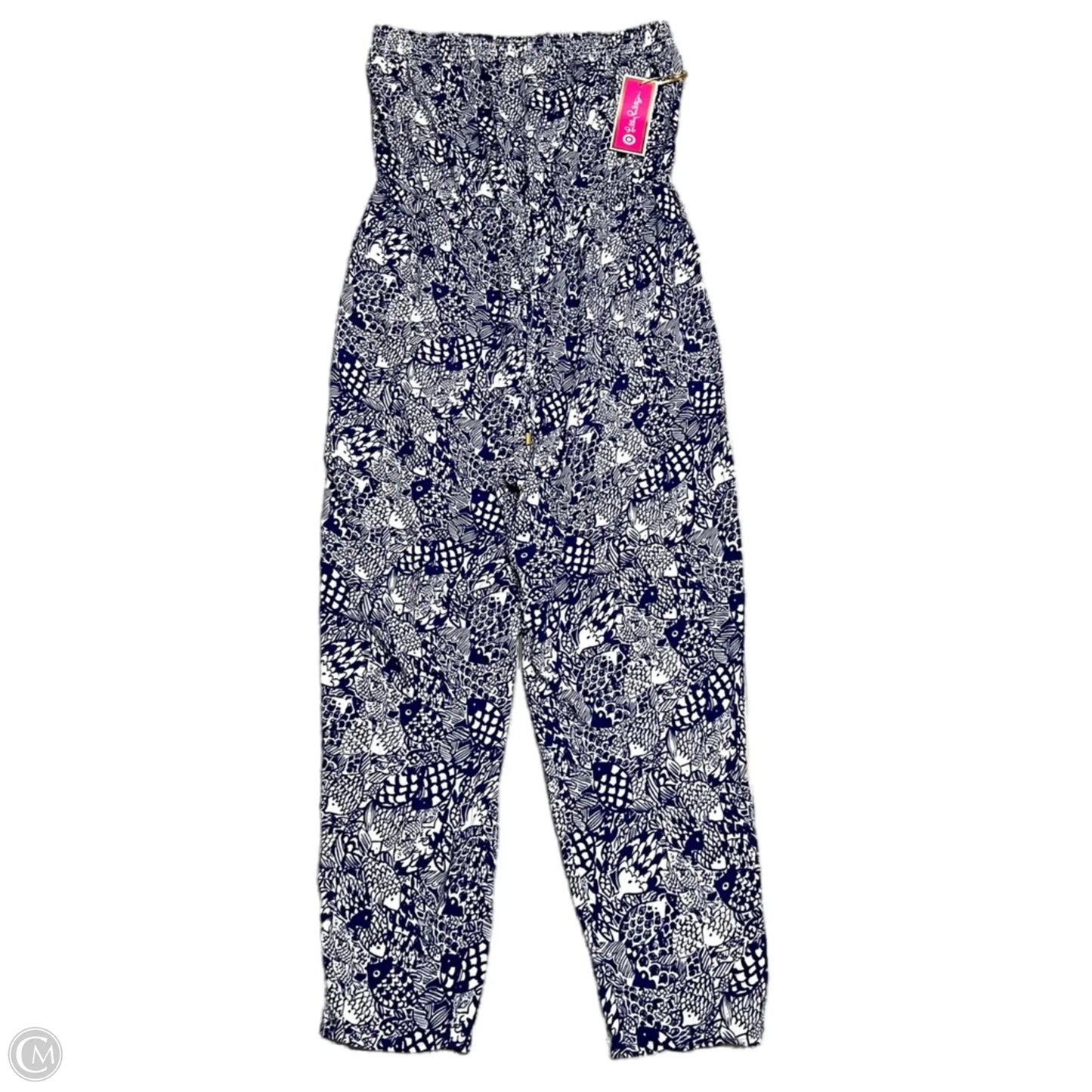 Jumpsuit By Target-designer In Blue & White, Size: Xxl