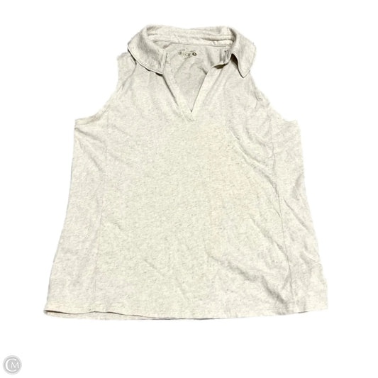 Top Sleeveless Designer By Lilly Pulitzer In Beige, Size: S