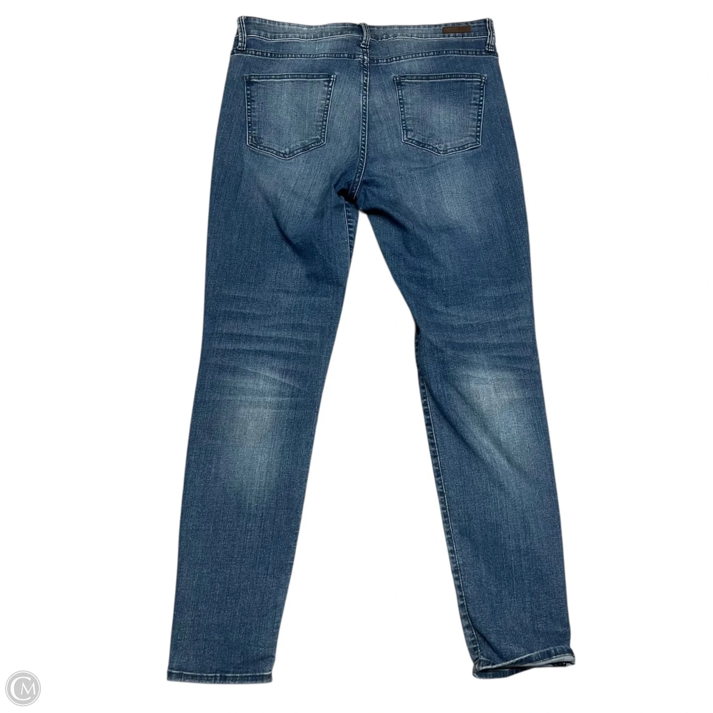 Jeans Skinny By Kut In Blue Denim, Size: 14