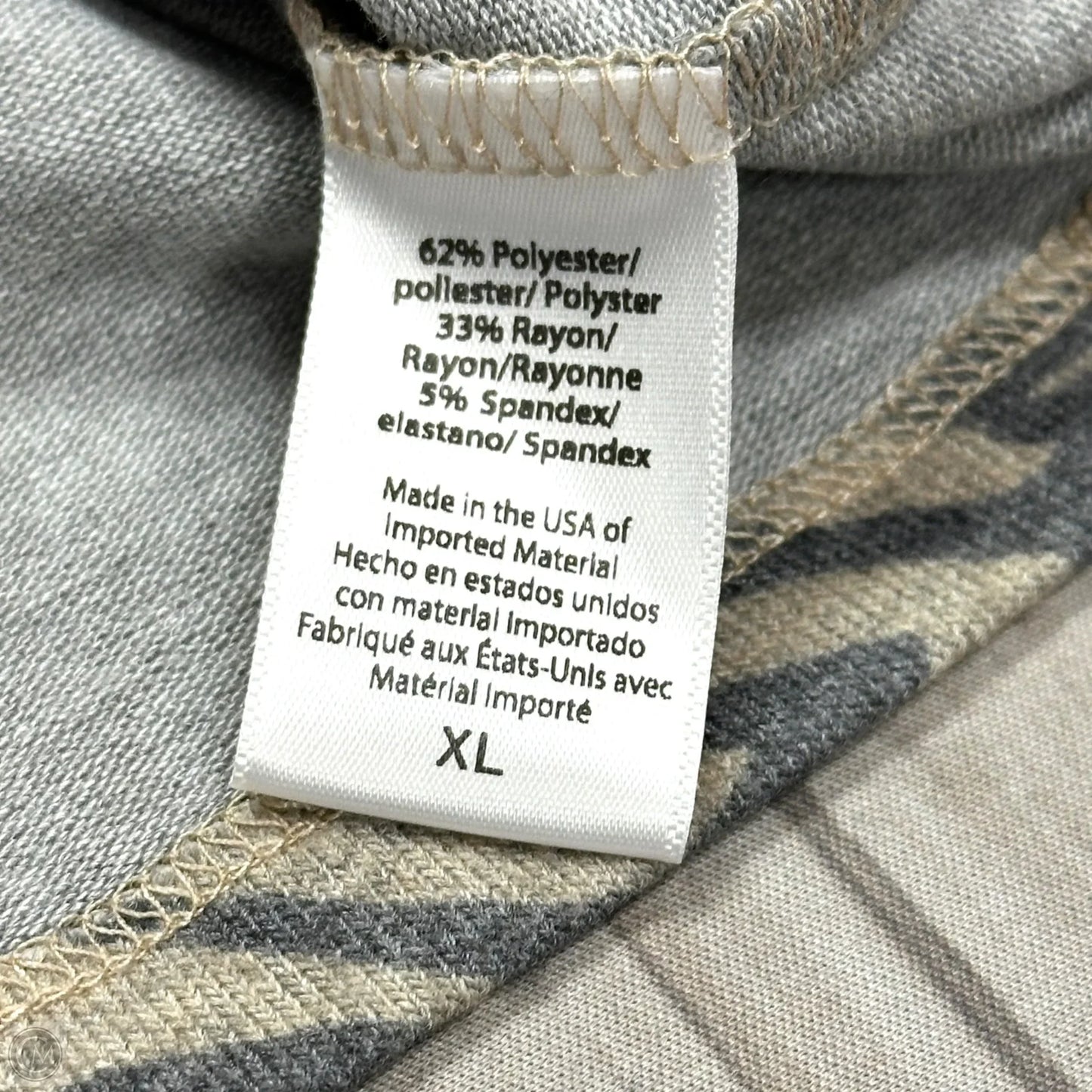 Sweatshirt Crewneck By Beyond Yoga In Zebra Print, Size: Xl