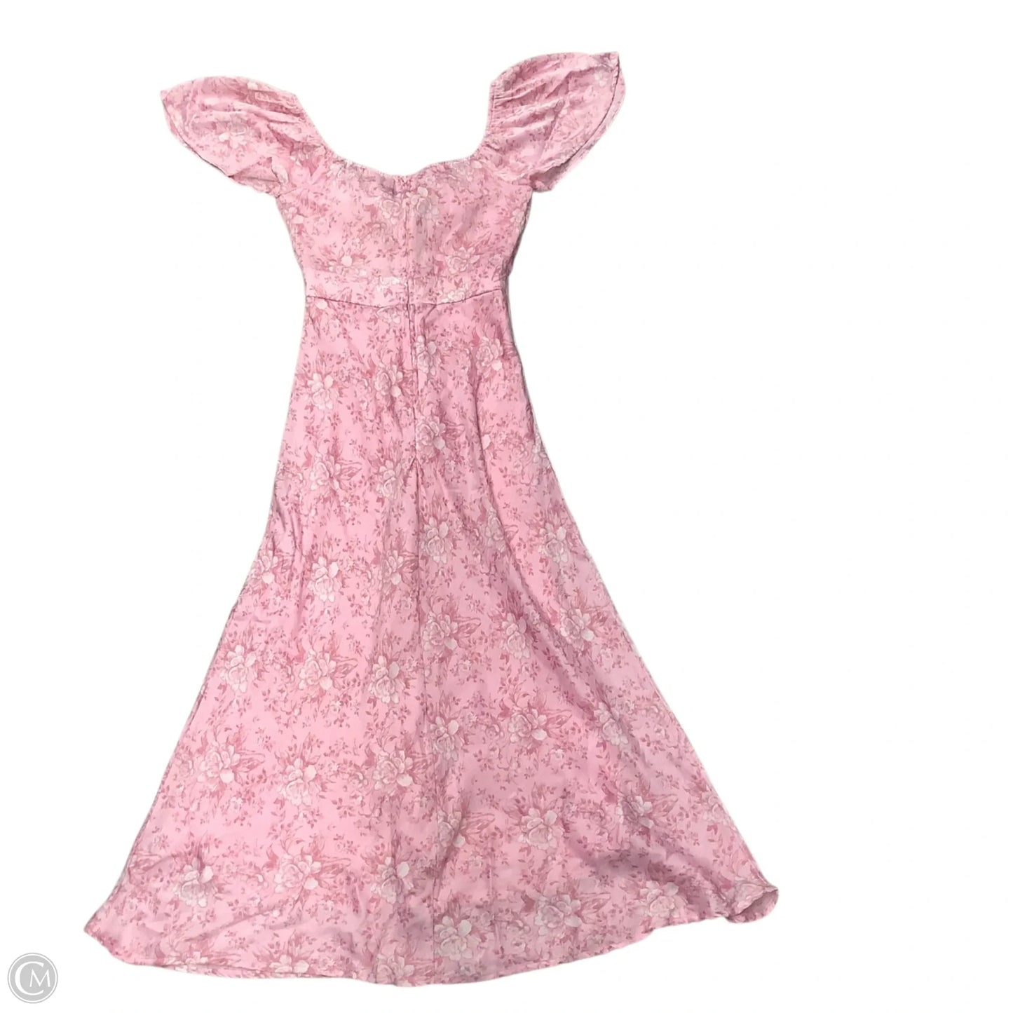 Dress Casual Maxi By Audrey Parks In Pink, Size: Xs