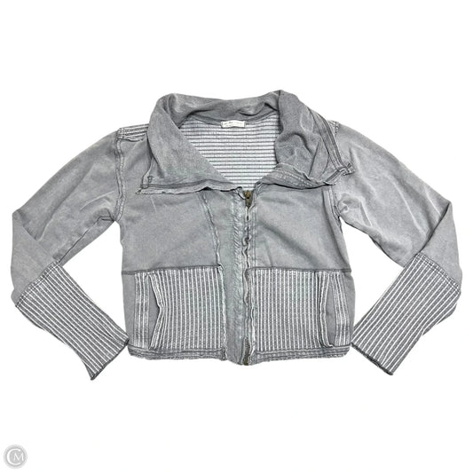Jacket Moto By We The Free In Grey, Size: S
