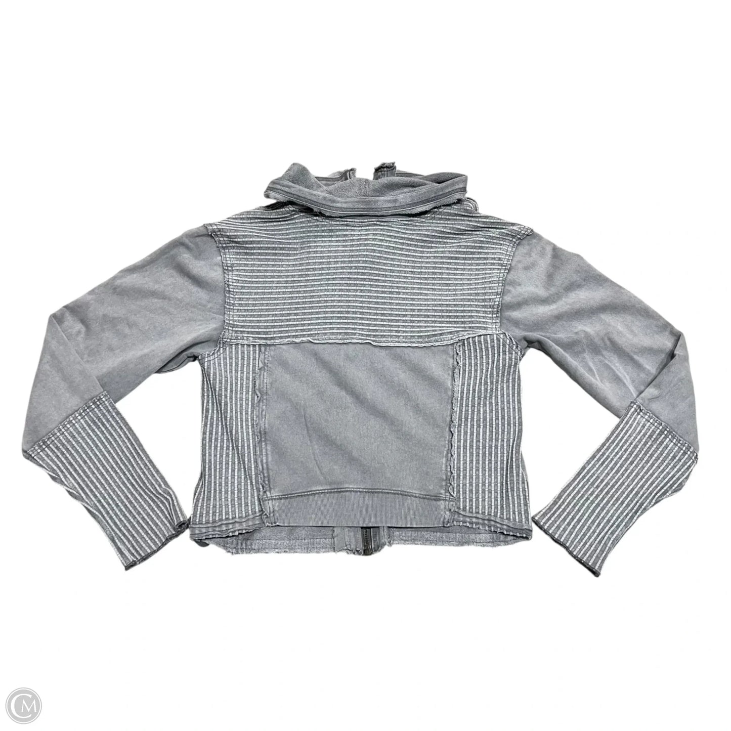 Jacket Moto By We The Free In Grey, Size: S