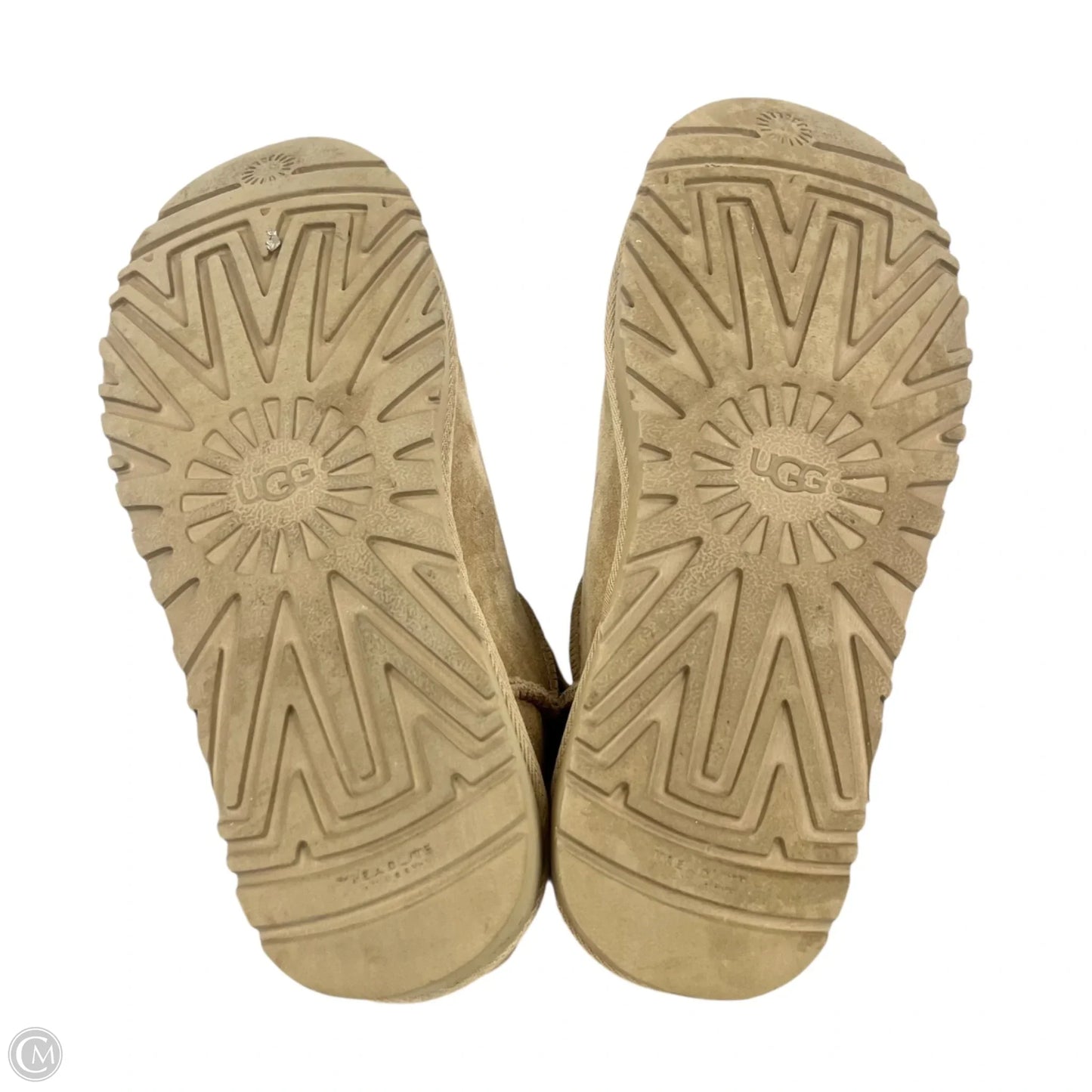 Boots Designer By Ugg In Beige, Size: 8