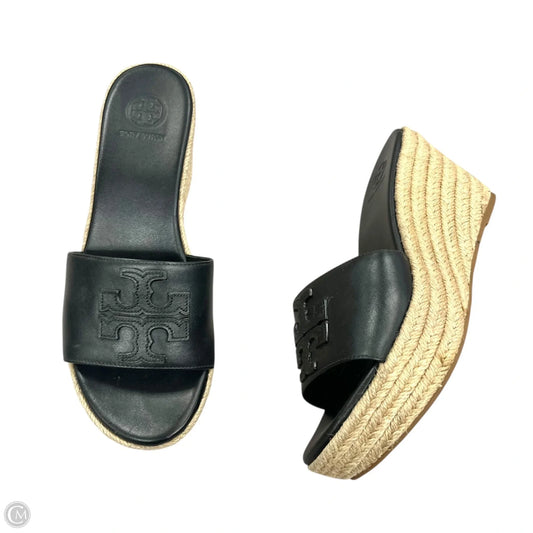 Sandals Designer By Tory Burch In Black, Size: 6