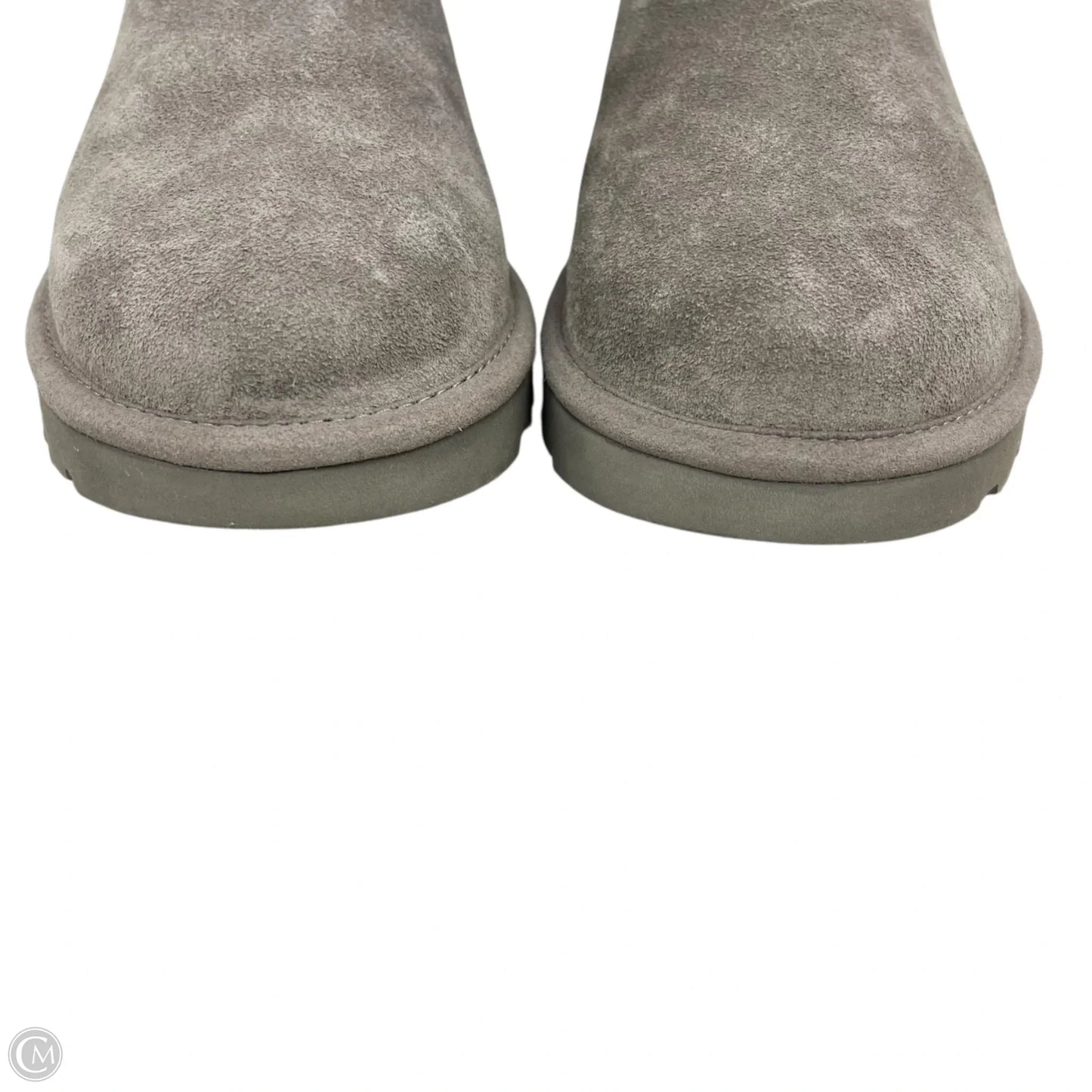 Boots Designer By Ugg In Grey, Size: 8