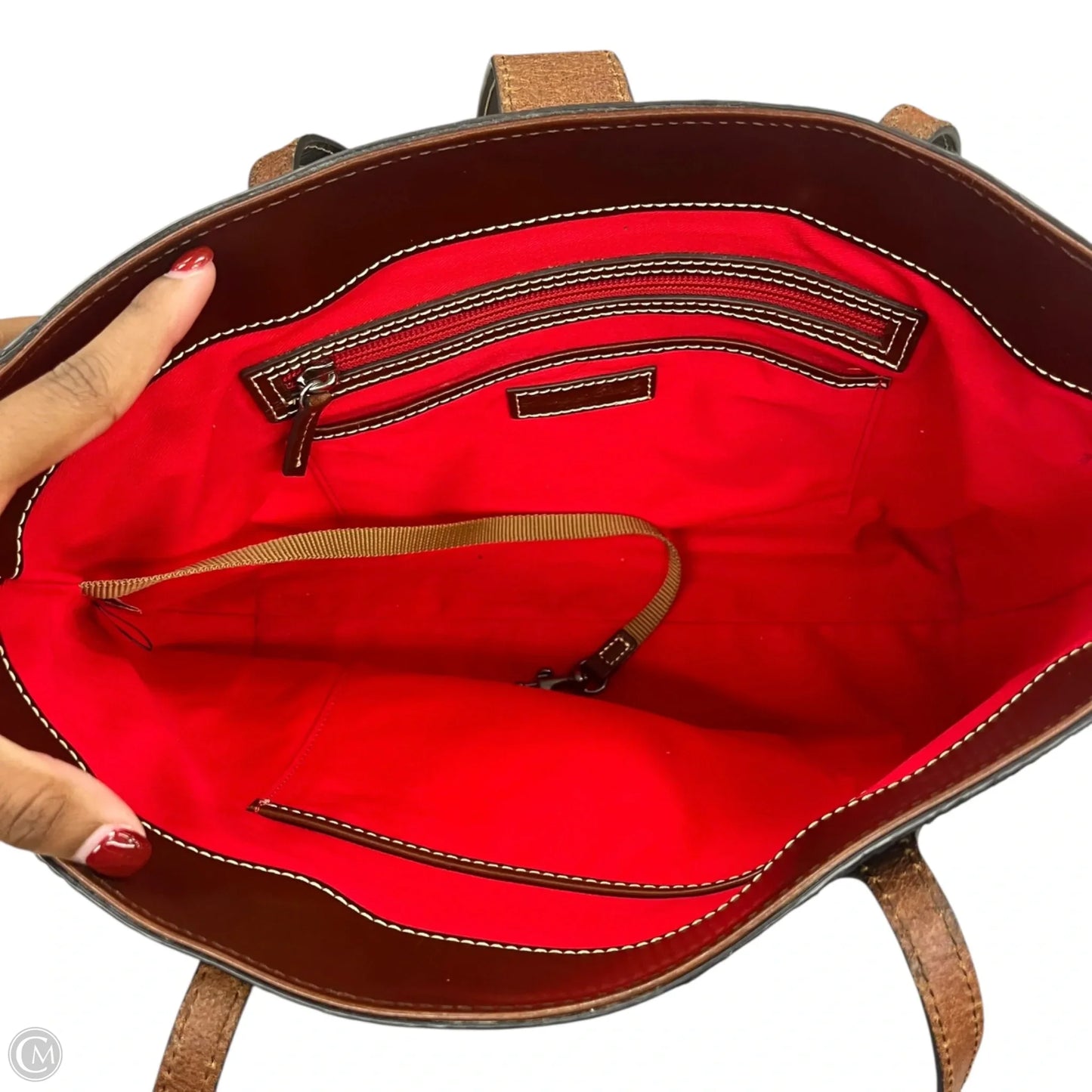 Handbag Designer By Dooney And Bourke, Size: Large