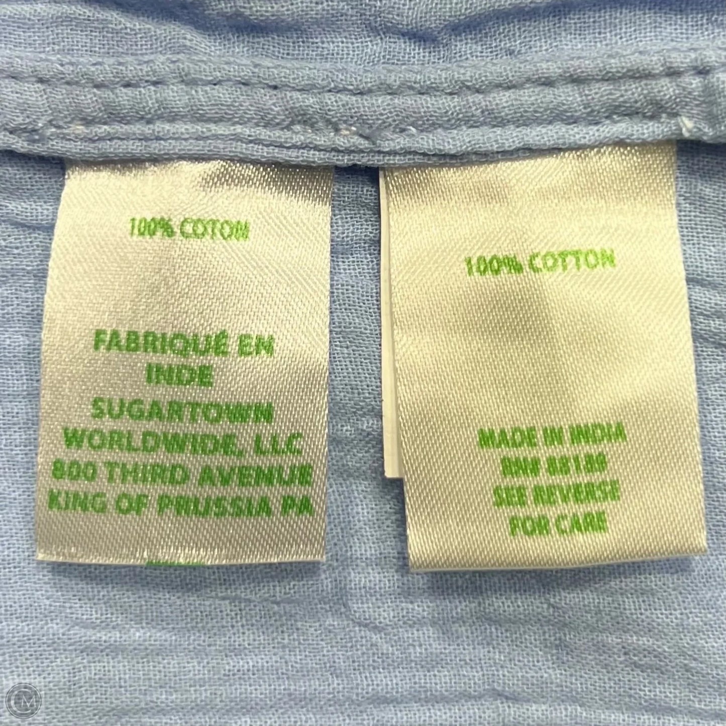 Swimwear Cover-up Designer By Lilly Pulitzer In Blue, Size: Xs