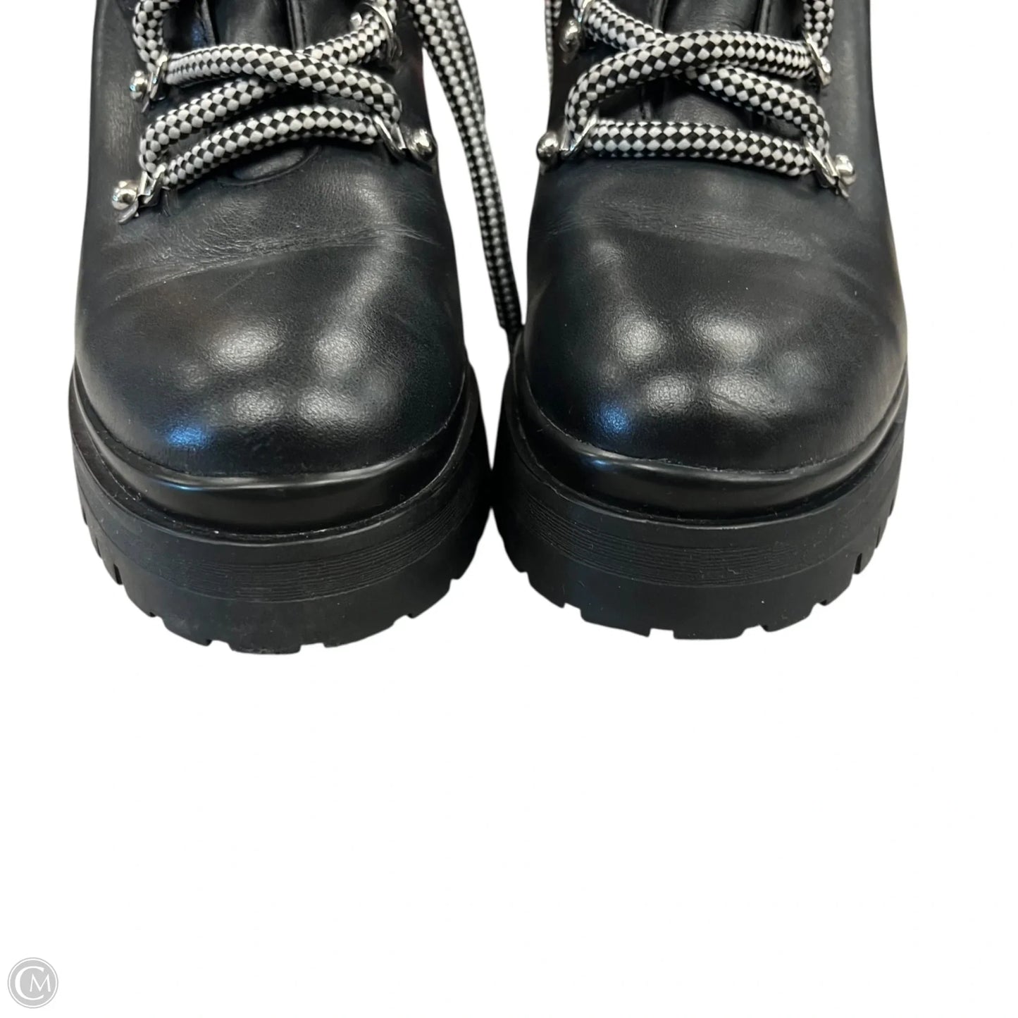 Boots Designer By Rebecca Minkoff In Black, Size: 6.5