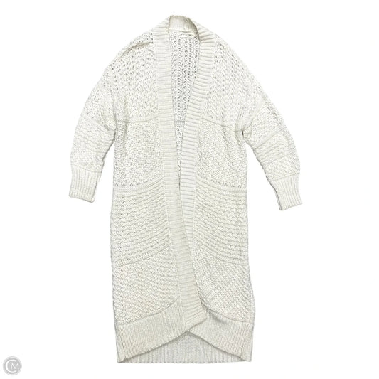 Sweater Cardigan By Anthropologie In Cream, Size: S