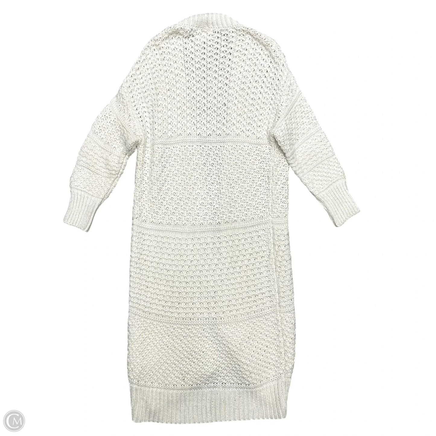 Sweater Cardigan By Anthropologie In Cream, Size: S