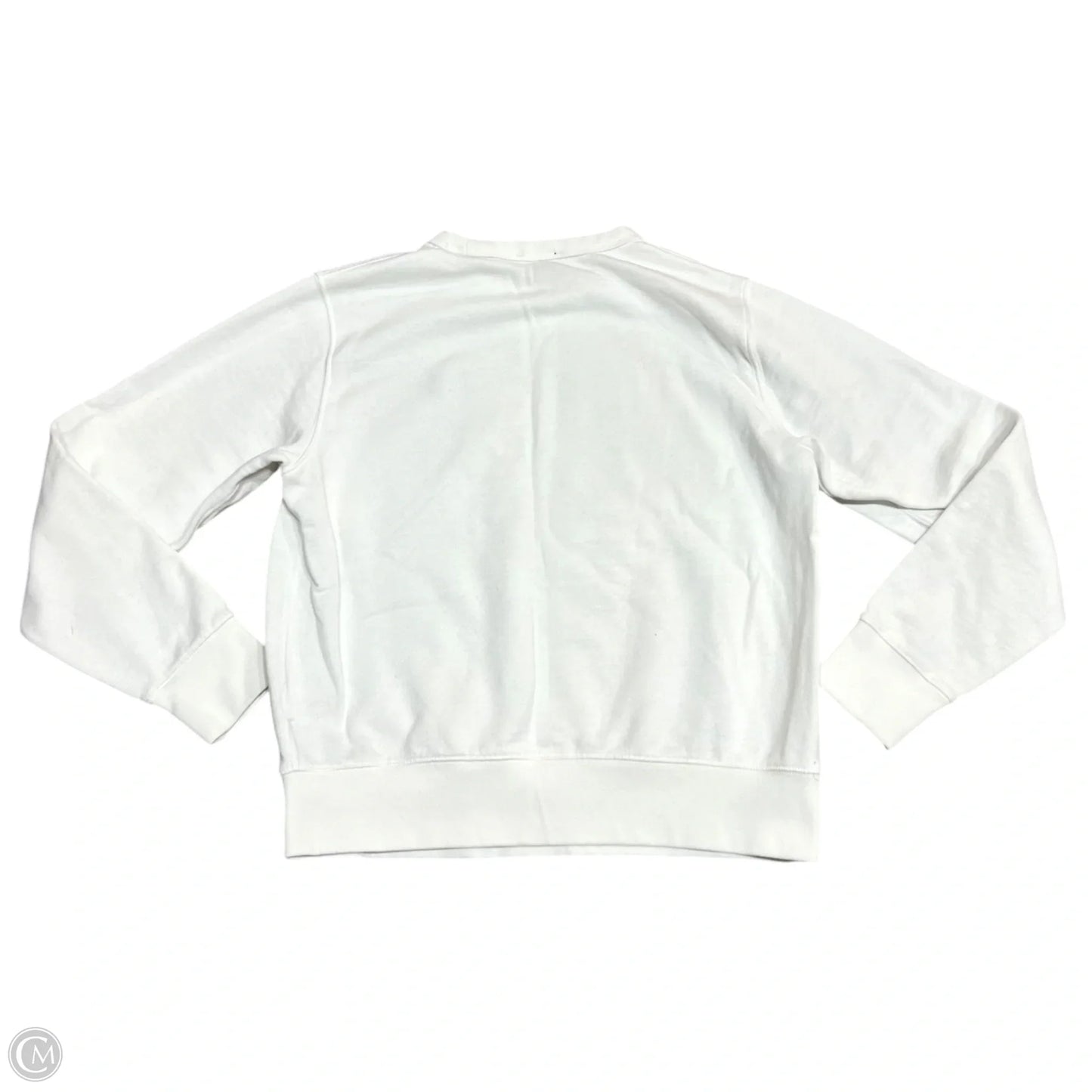 Sweatshirt Collar By Polo Ralph Lauren In White, Size: M