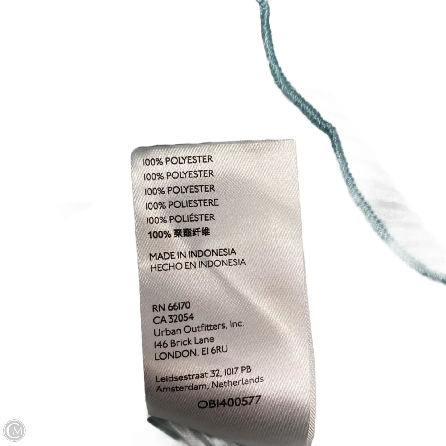 Top Long Sleeve By Urban Outfitters In Blue, Size: M