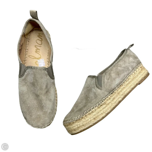 Shoes Heels Platform By Sam Edelman In Grey, Size: 8