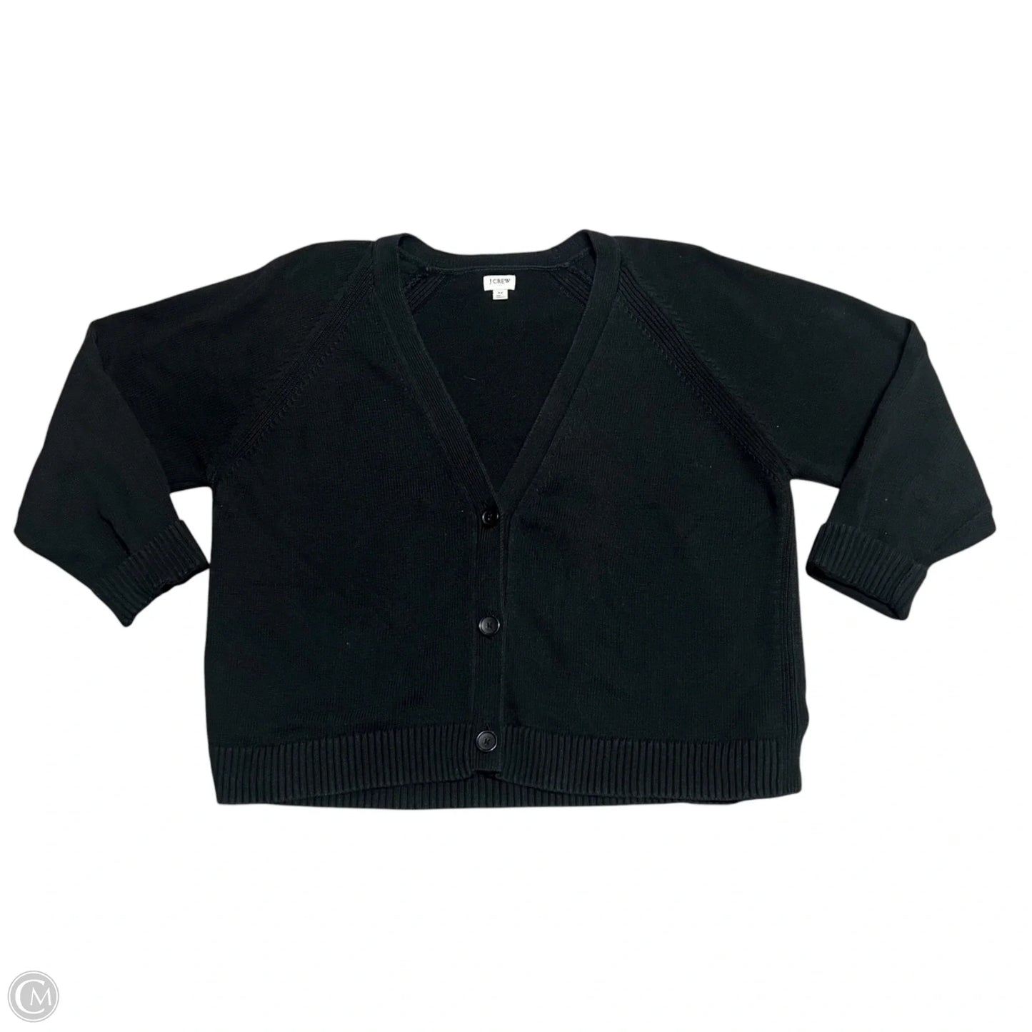 Sweater Cardigan By J. Crew In Black, Size: 3x