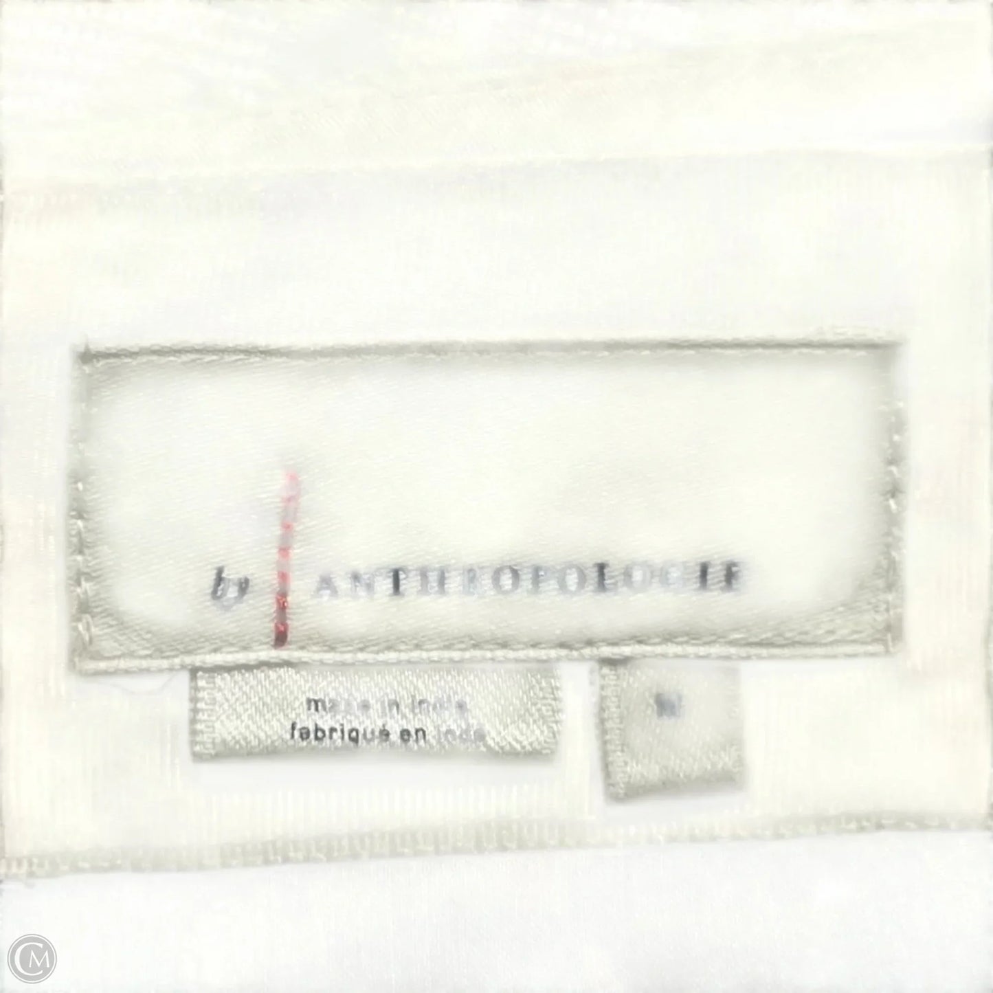 Dress Casual Maxi By Anthropologie In Black & Cream, Size: M