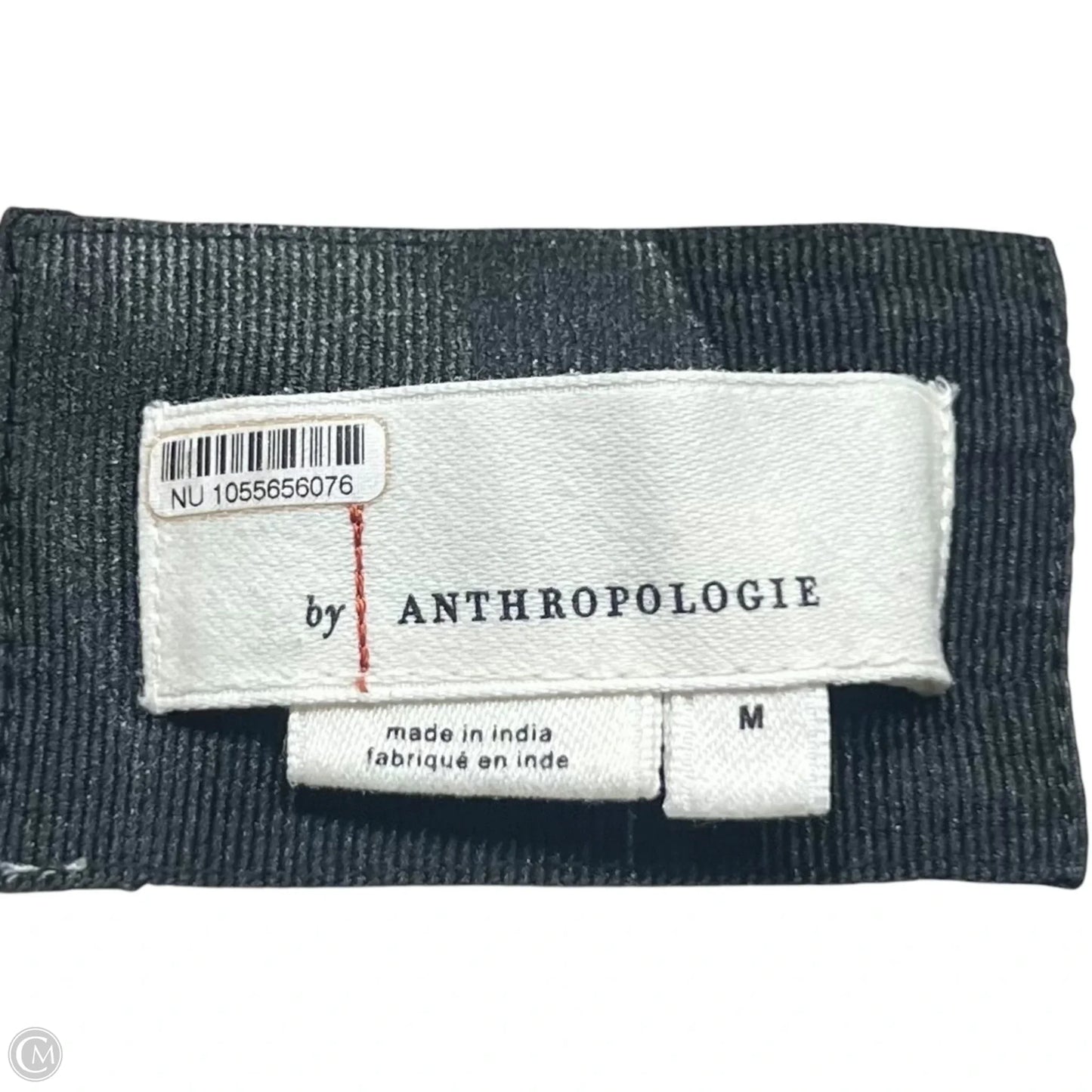 Dress Casual Maxi By Anthropologie In Black & Cream, Size: M