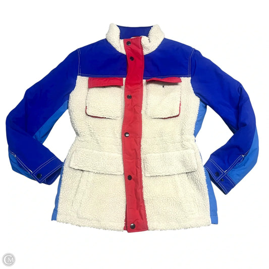 Coat Other By Tommy Hilfiger In Blue & Red, Size: S
