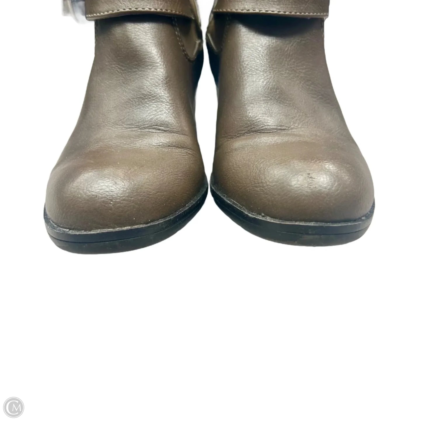 Boots Ankle Heels By Life Stride In Taupe, Size: 7