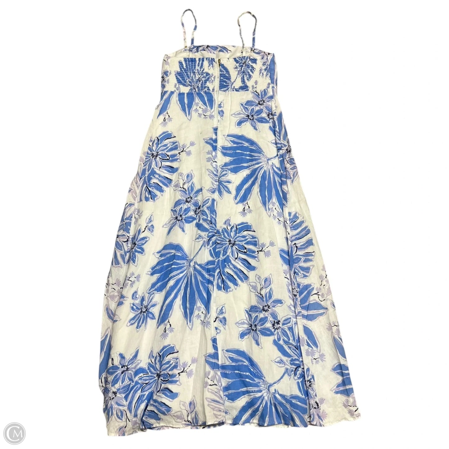 Dress Designer By Lilly Pulitzer In Blue & White, Size: S