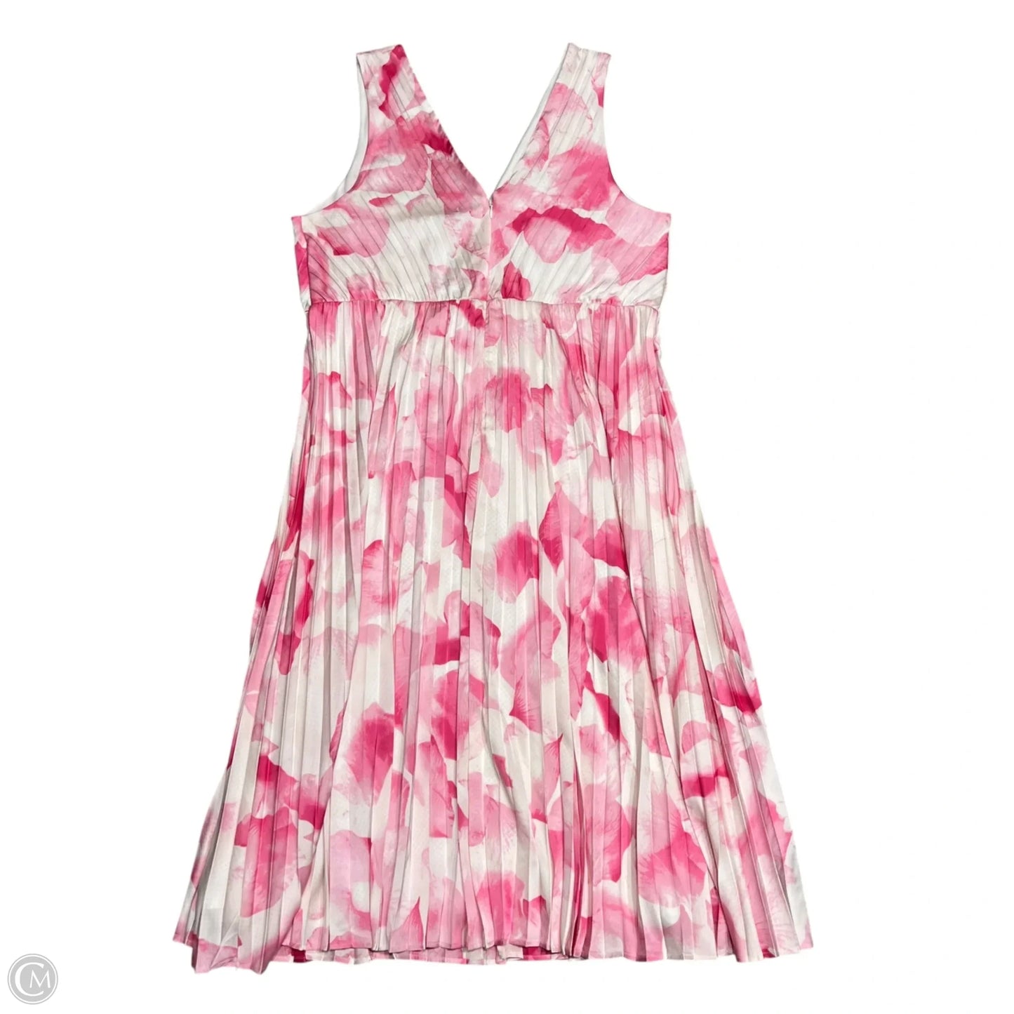 Dress Party Short By Express In Pink & White, Size: Xl