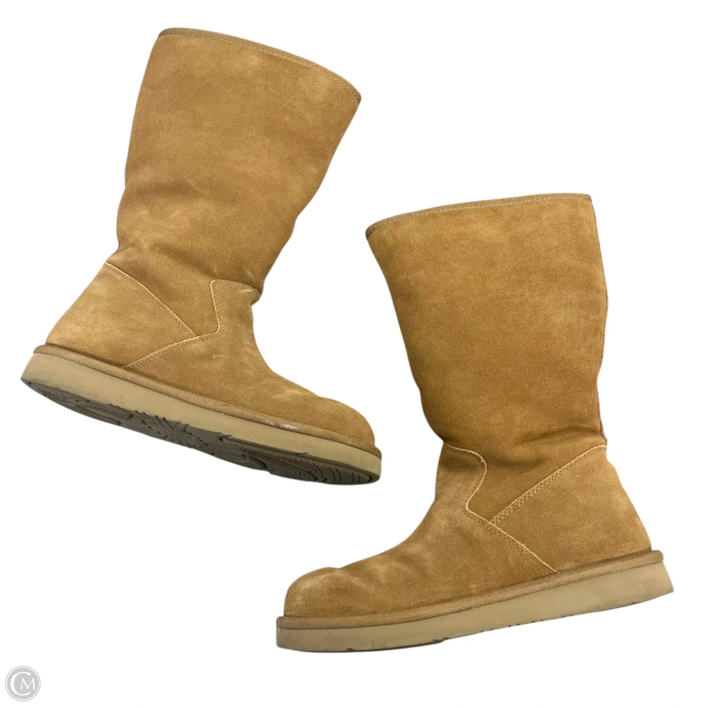 Boots Designer By Ugg In Beige, Size: 8