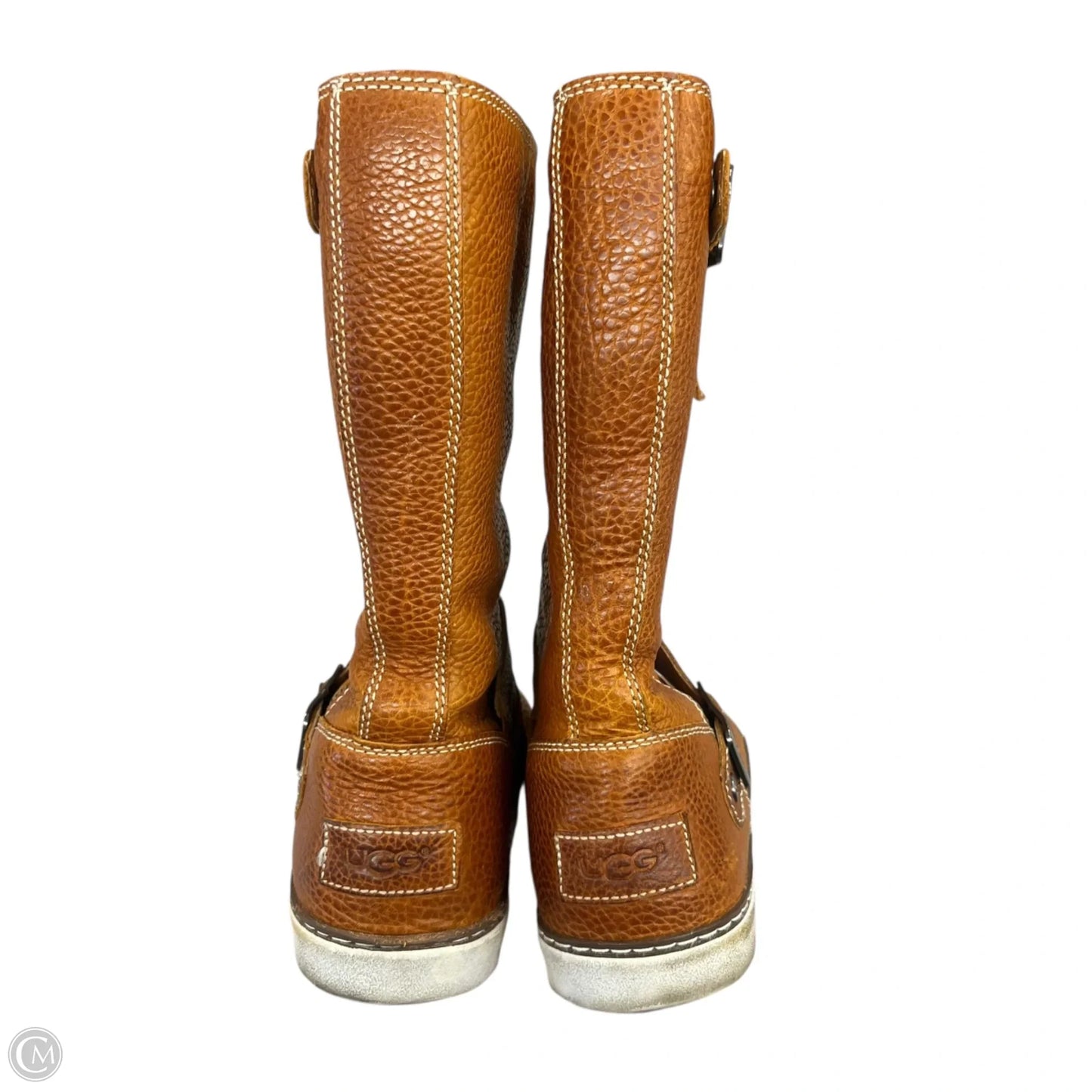 Boots Designer By Ugg In Tan, Size: 8