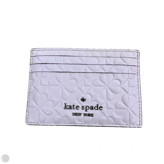 Id/card Holder Designer By Kate Spade, Size: Small