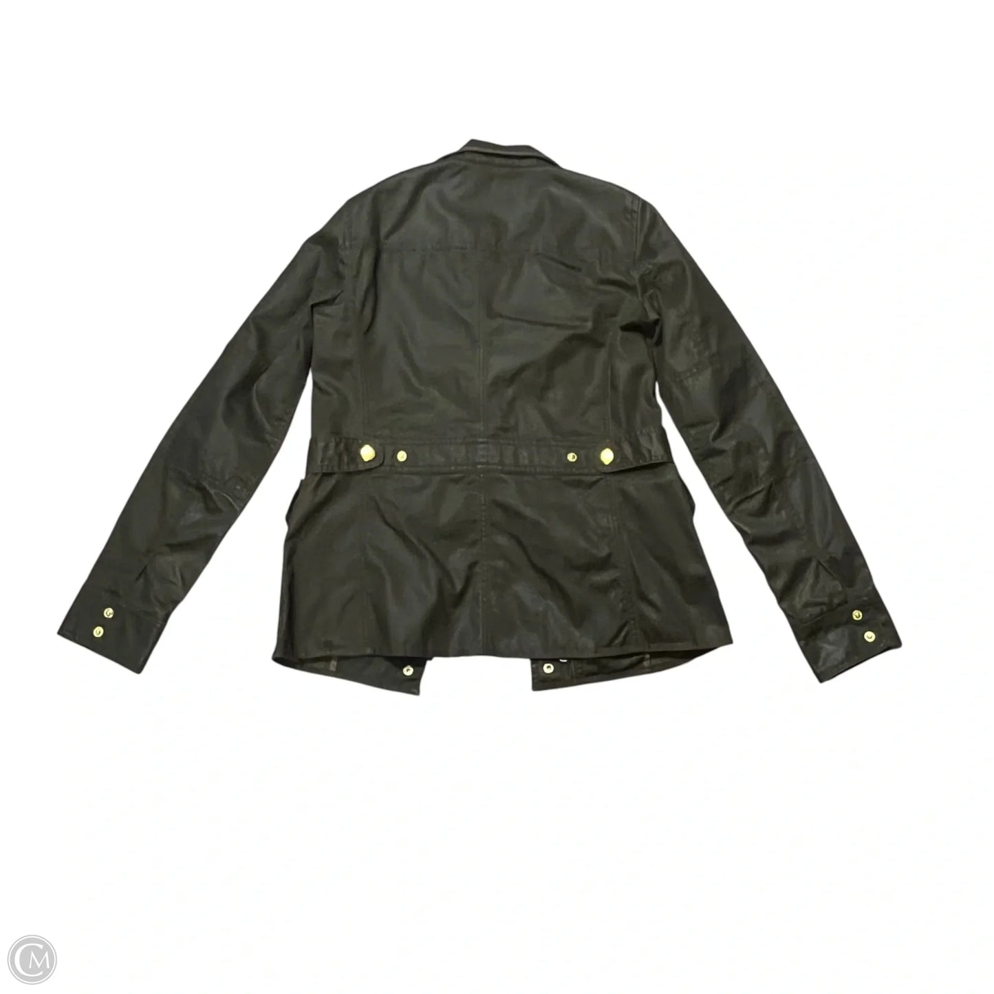 Jacket Windbreaker By J. Crew In Green, Size: Xxs
