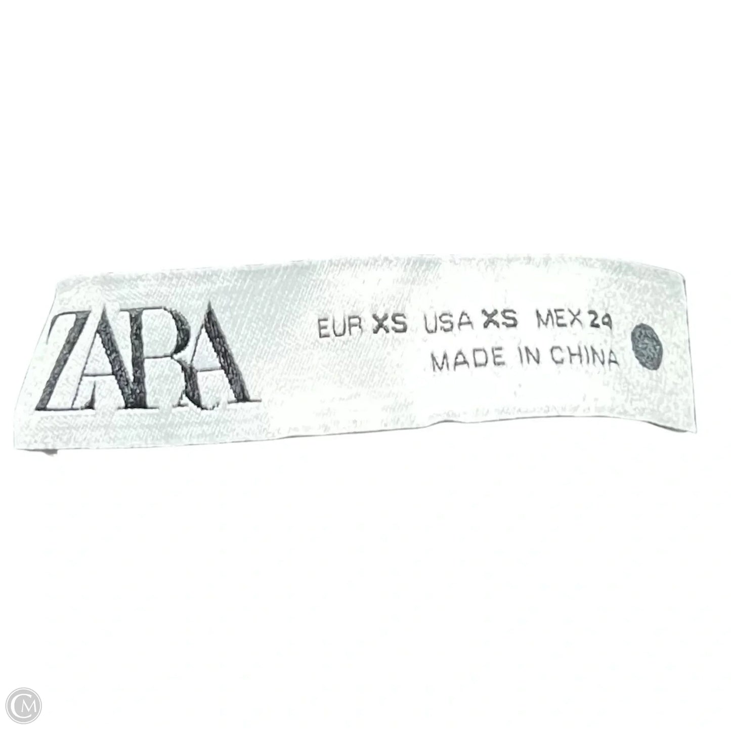Dress Party Short By Zara In Green, Size: Xs