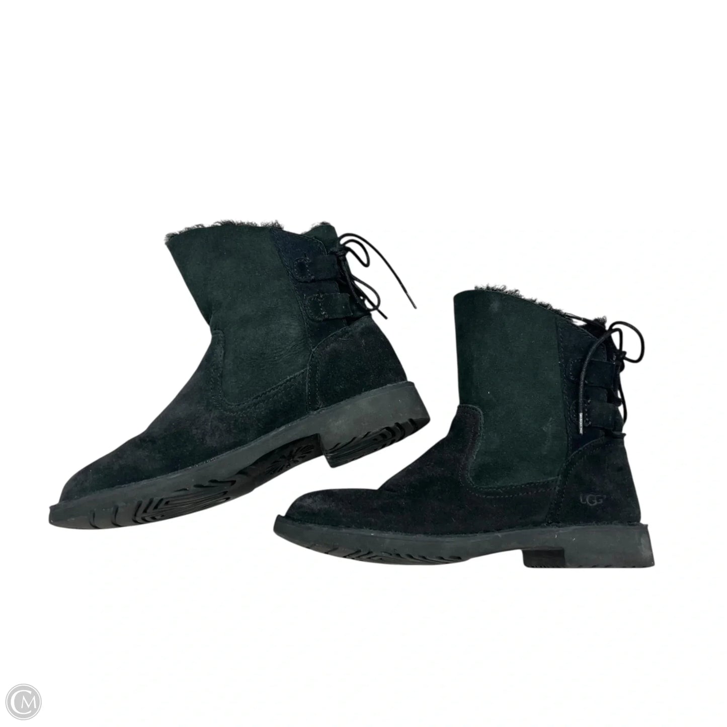 Boots Designer By Ugg In Black, Size: 6