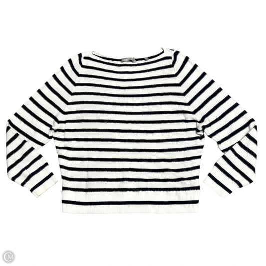 Sweater By Vince In Blue & White, Size: S