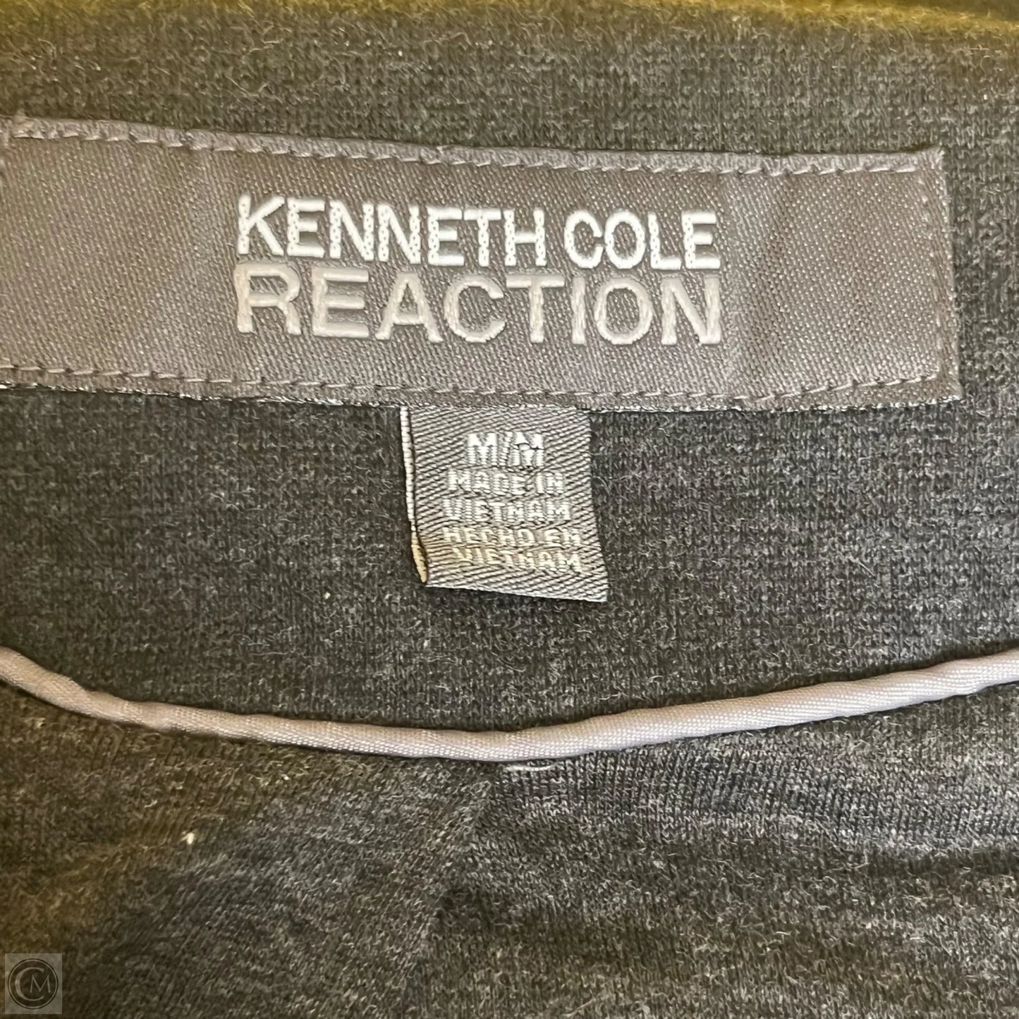 Coat Peacoat By Kenneth Cole Reaction In Grey, Size: M