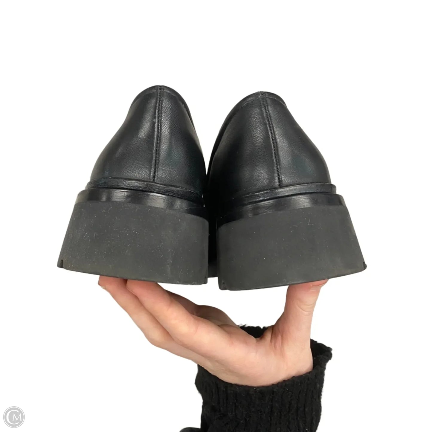 Shoes Heels Platform By Vince In Black, Size: 7