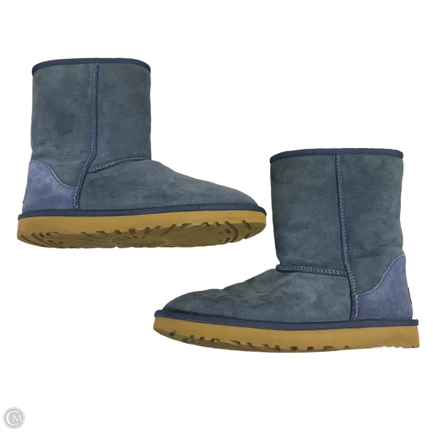 Boots Designer By Ugg In Blue, Size: 10