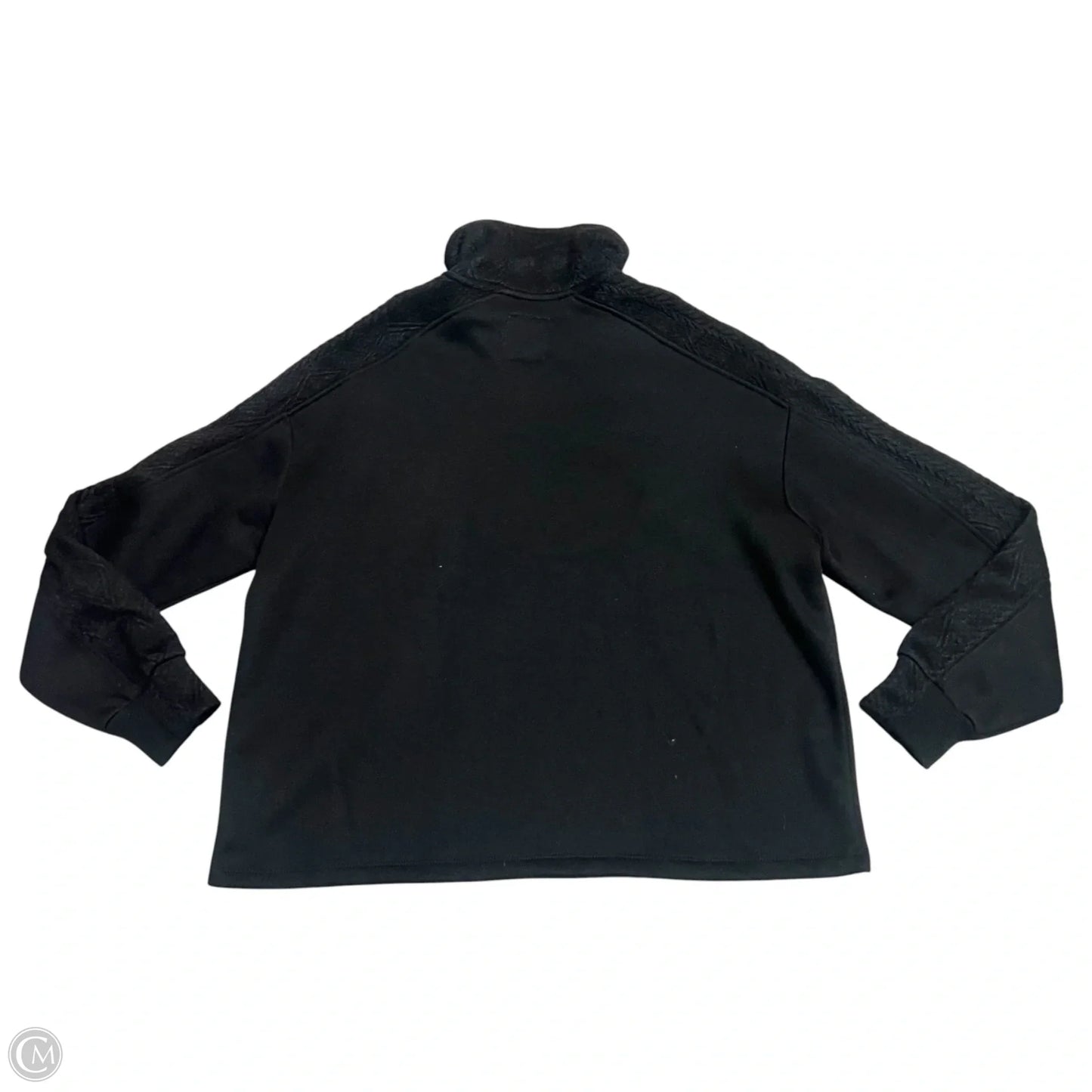 Sweatshirt Collar By C And C In Black, Size: M