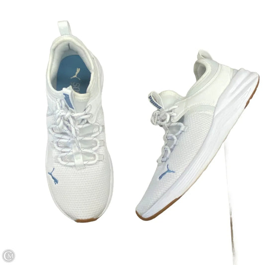 Shoes Athletic By Puma In Blue & White, Size: 9