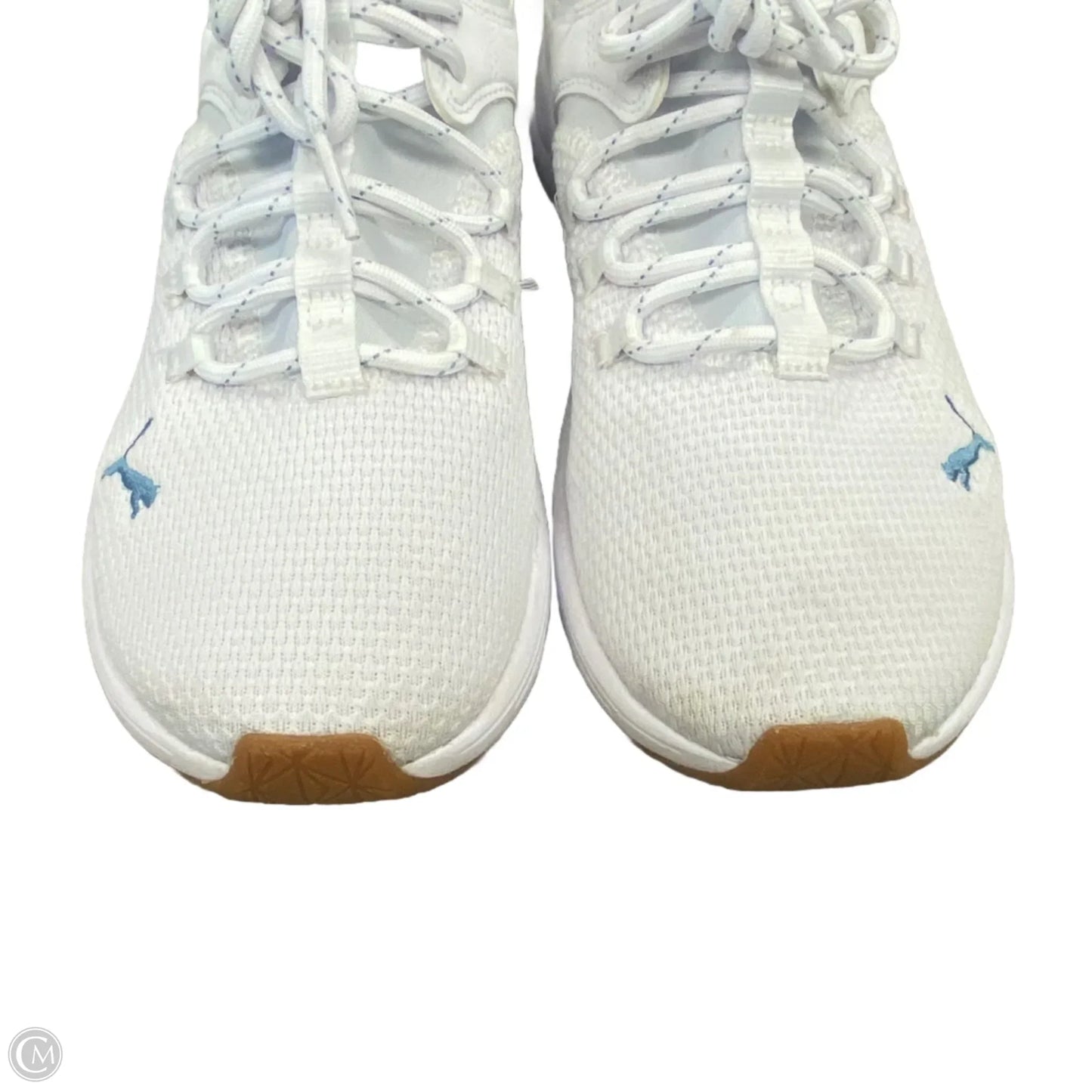 Shoes Athletic By Puma In Blue & White, Size: 9