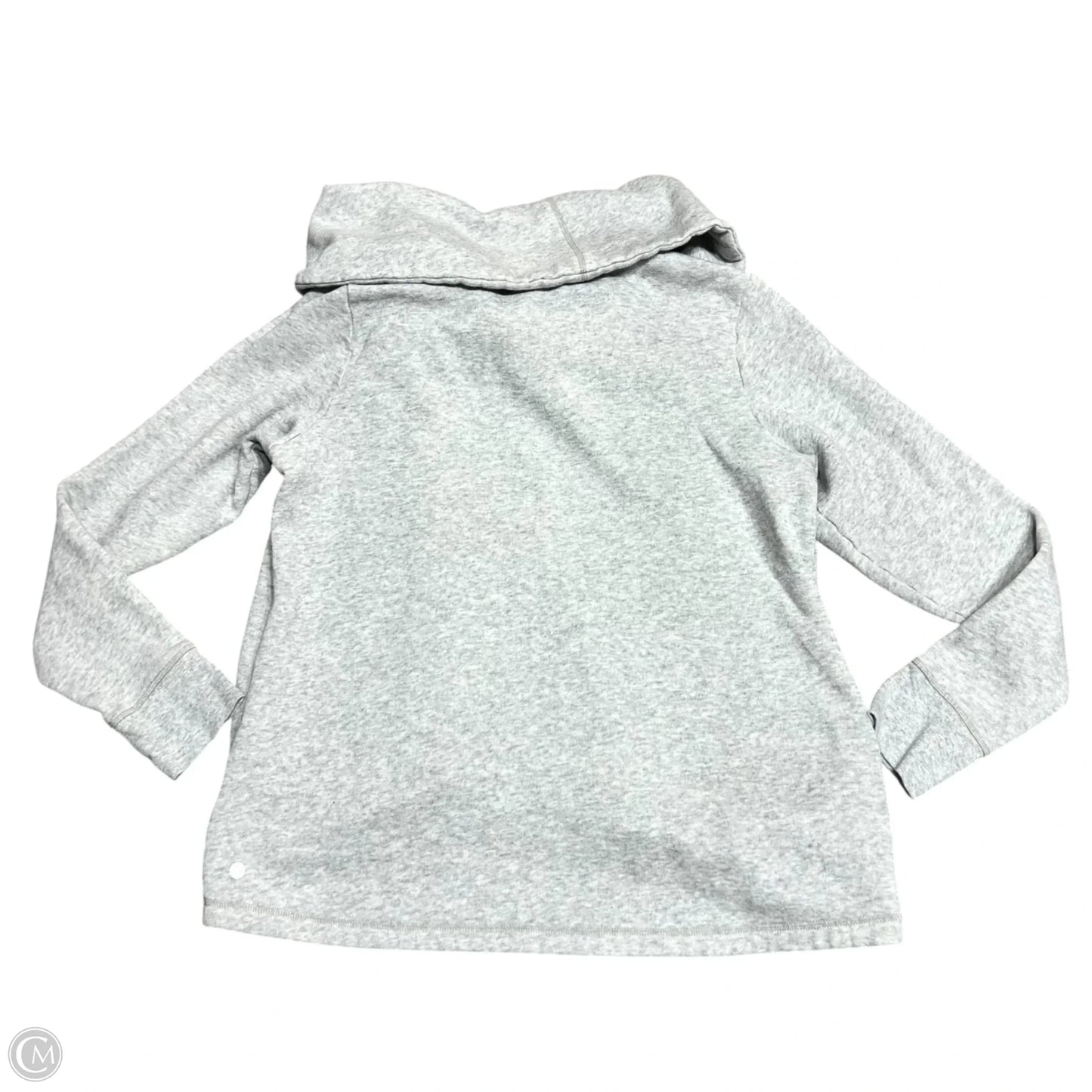 Sweater Cardigan By Zella In Grey, Size: L