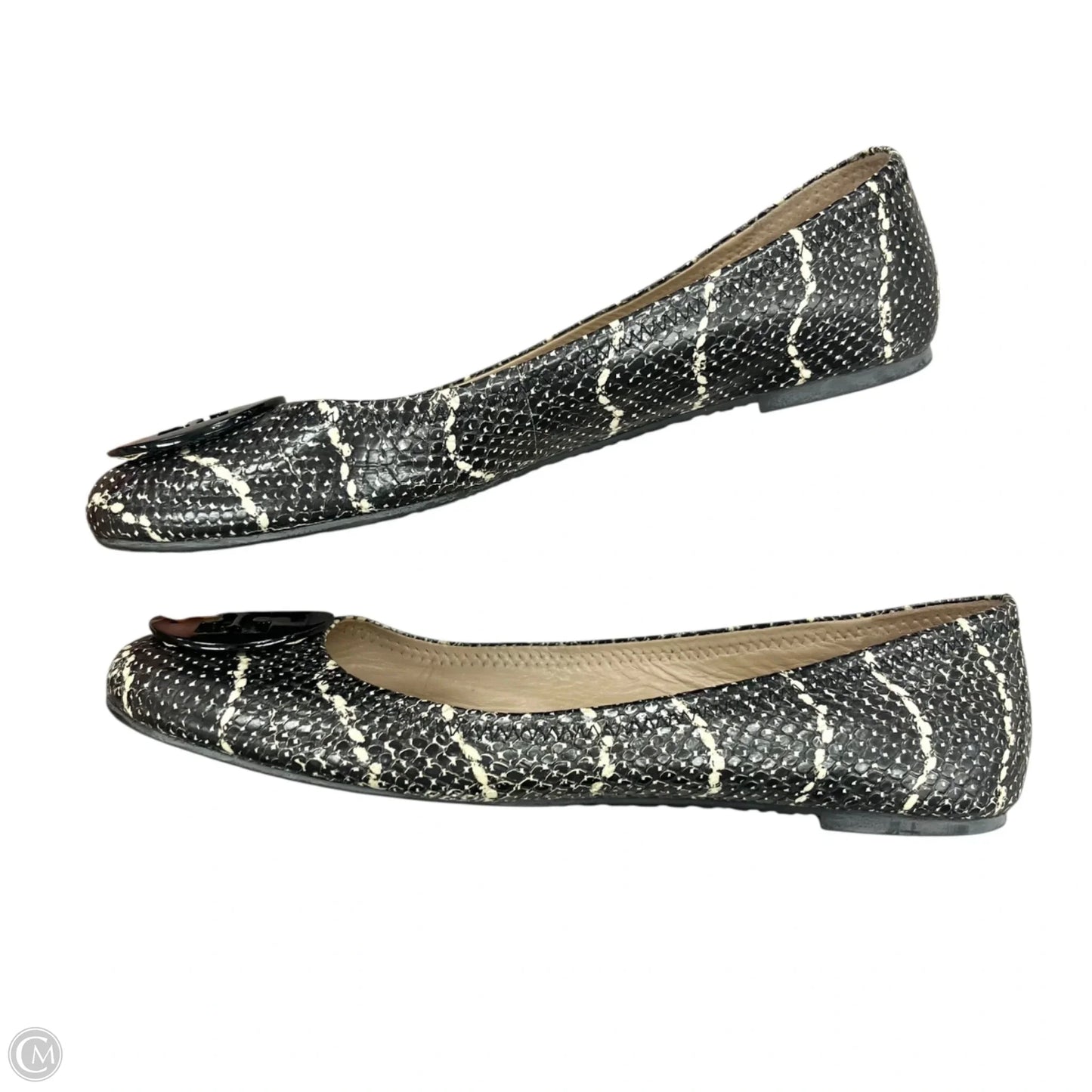 Shoes Designer By Tory Burch In Snakeskin Print, Size: 10