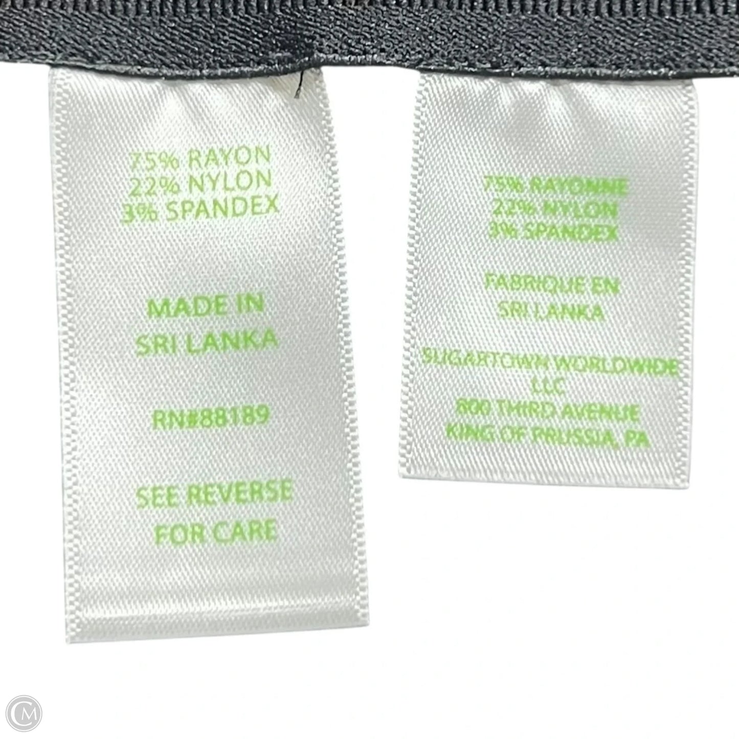 Pants Designer By Lilly Pulitzer In Black, Size: 4