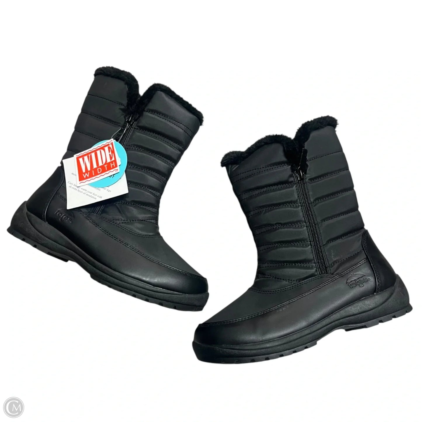 Boots Snow By Totes In Black, Size: 8