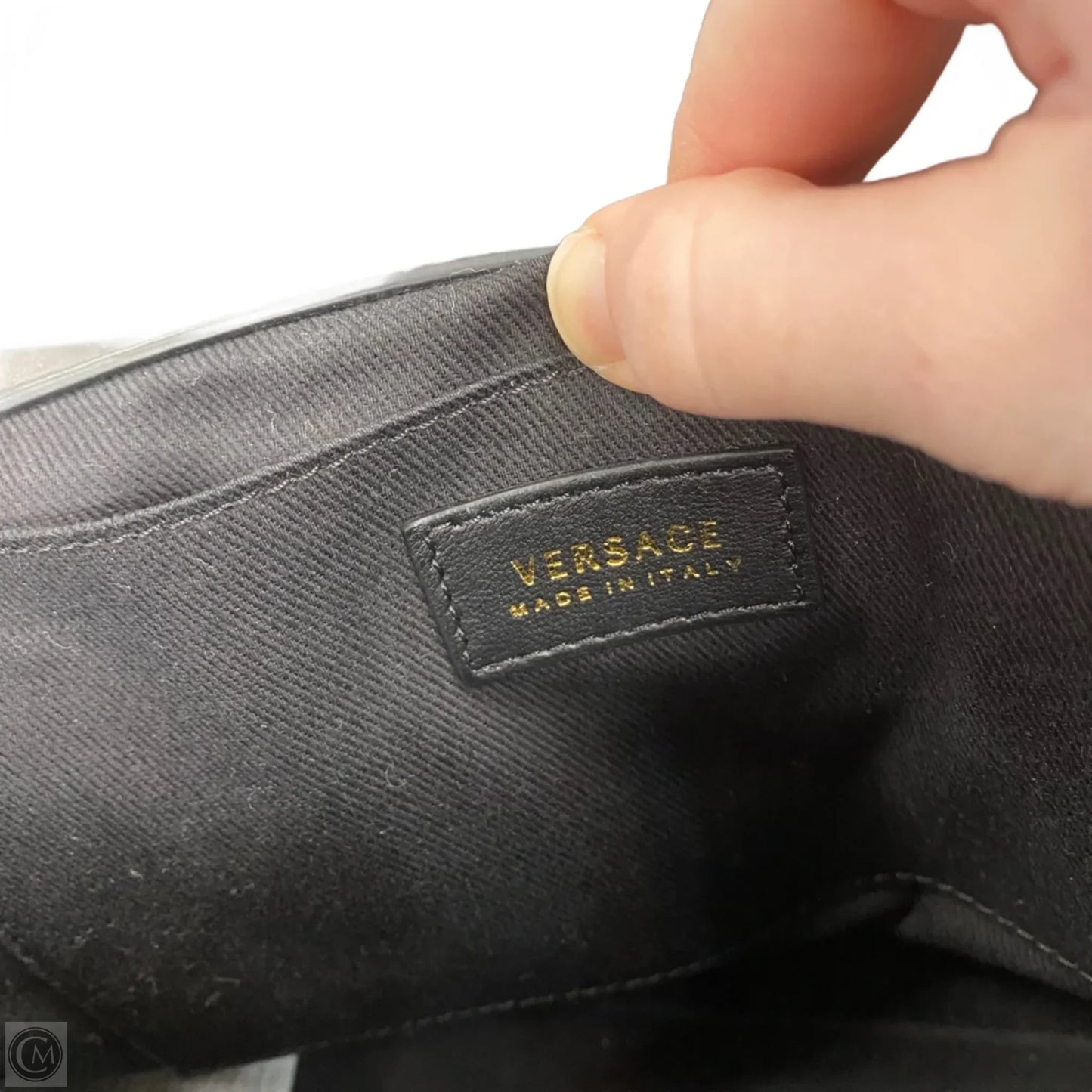 Handbag Luxury Designer By Versace, Size: Large