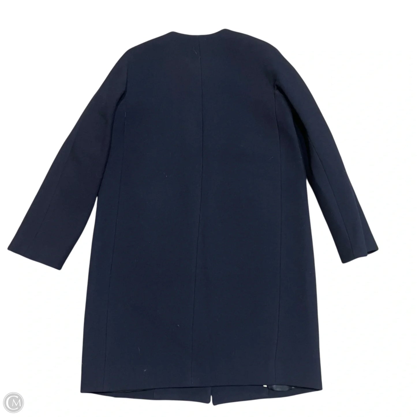 Coat Wool By J. Crew In Navy, Size: S