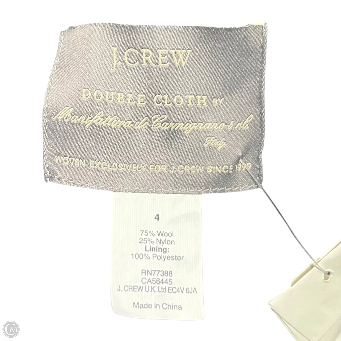 Coat Wool By J. Crew In Navy, Size: S