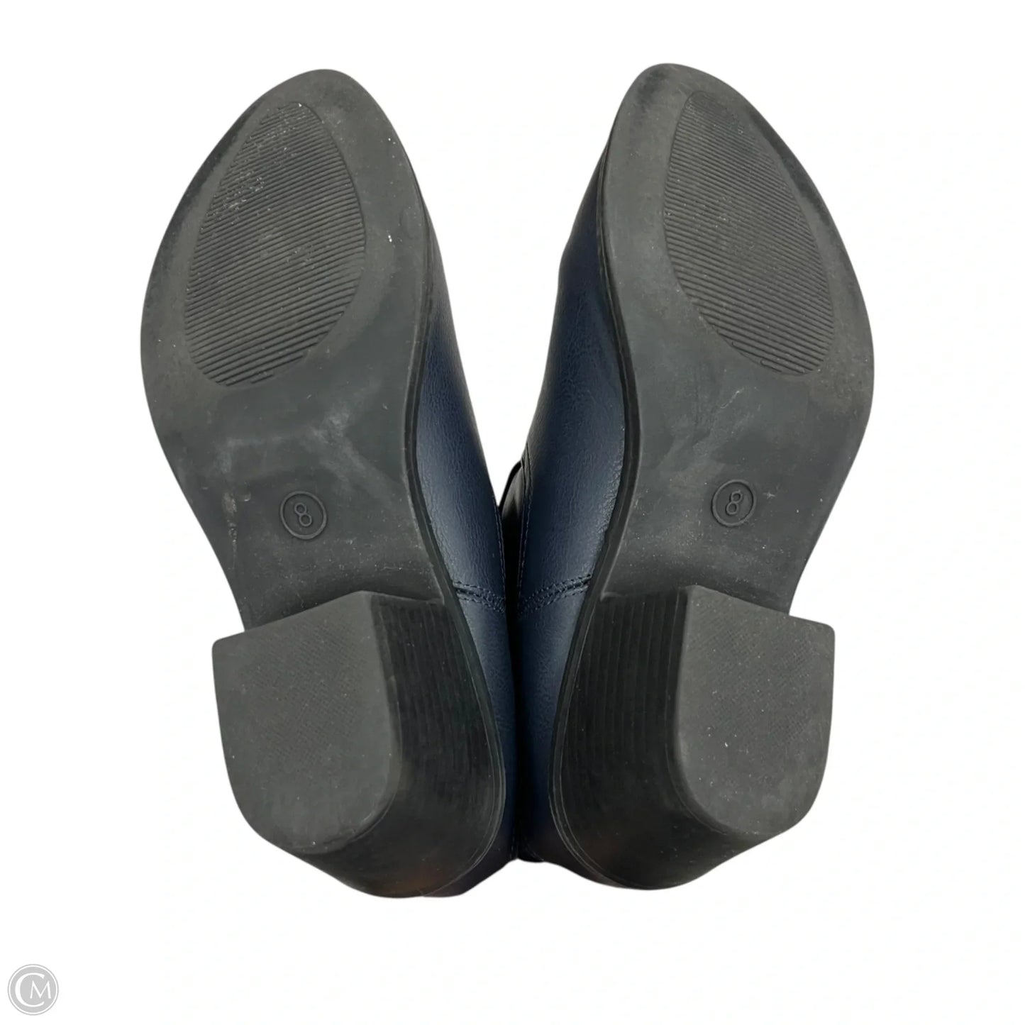 Boots Western In Navy, Size: 8